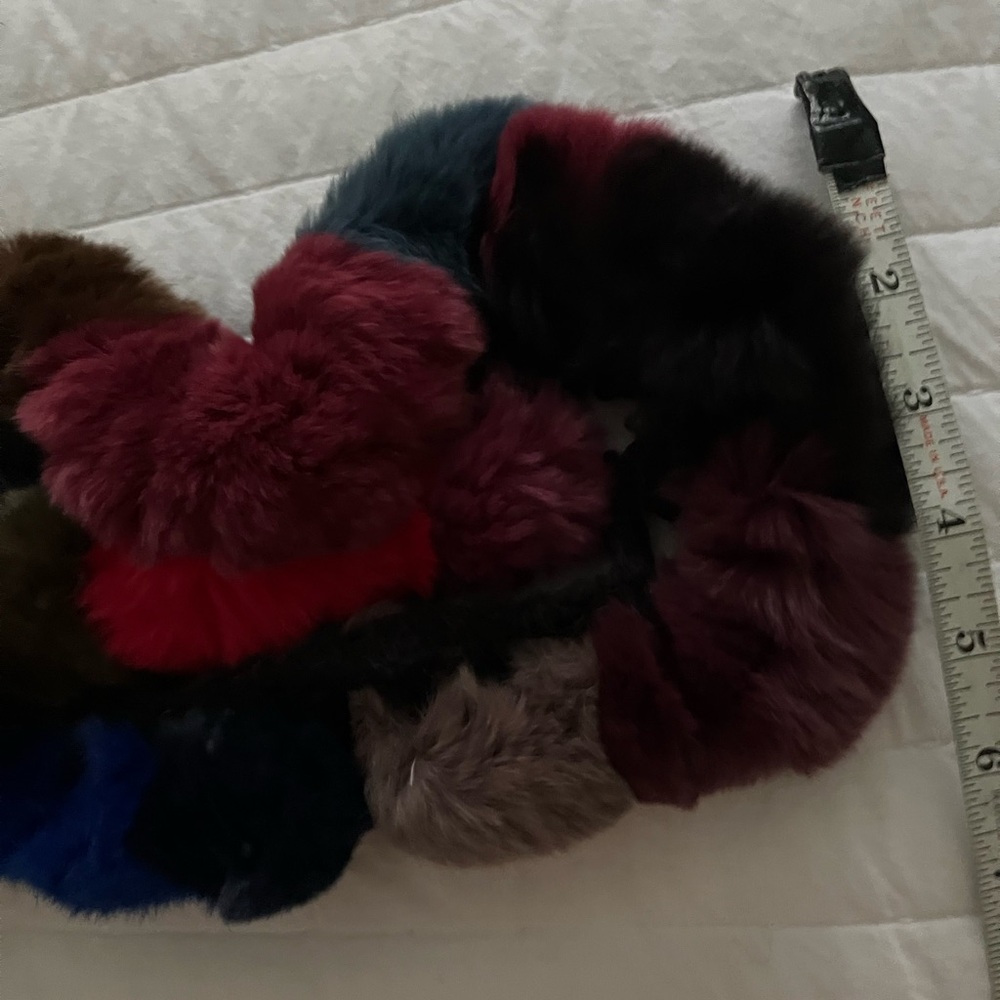 Multicolor Fun Fur Scarf - Picture 3 of 3